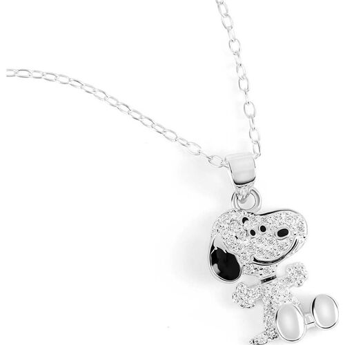 Colgante 3D Snoopy Peanuts plata