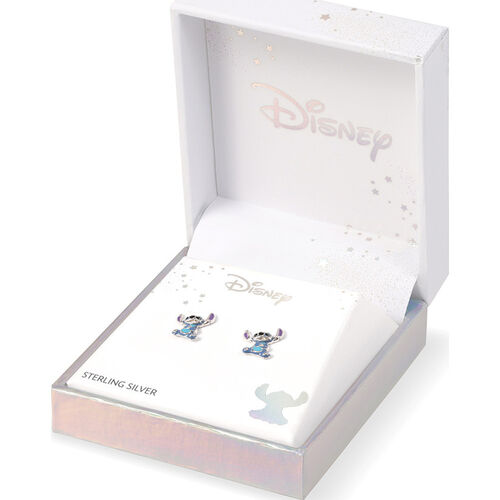 Pendientes Stitch Disney plata