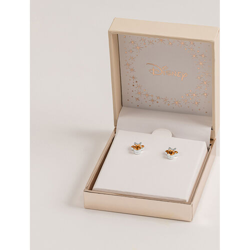 Pendientes Noviembre Minnie Disney plata