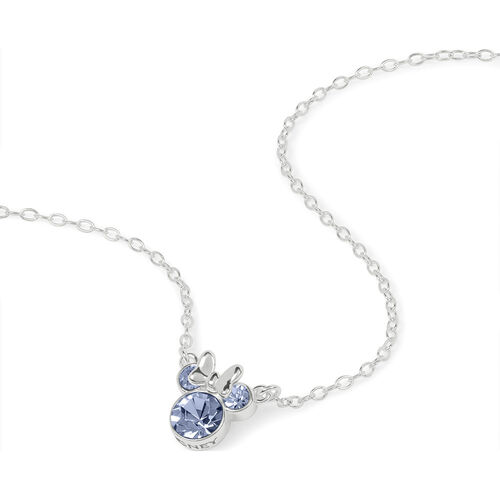 Colgante Diciembre Minnie Disney plata