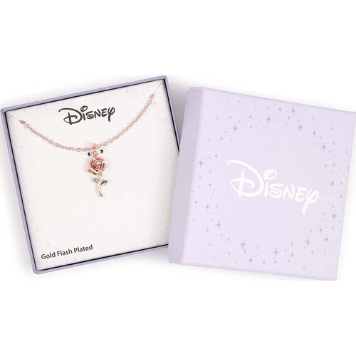 Colgante Rosa La Bella y la Bestia Disney