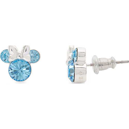 Pendientes Marzo Minnie Disney plata