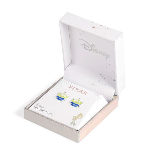 Pendientes Alien Toy Story Disney Pixar plata