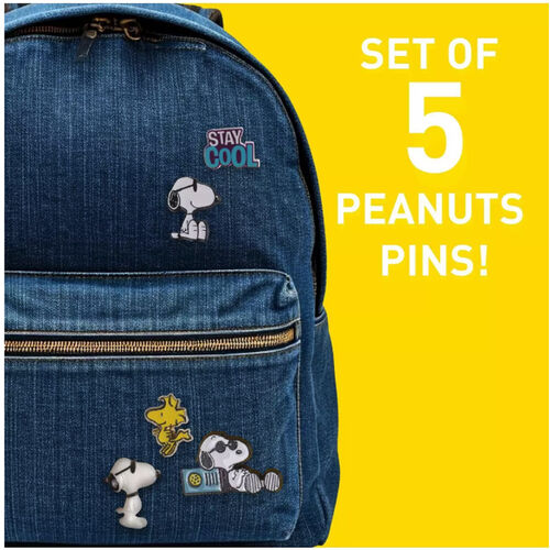 Set 5 pins Snoopy Peanuts