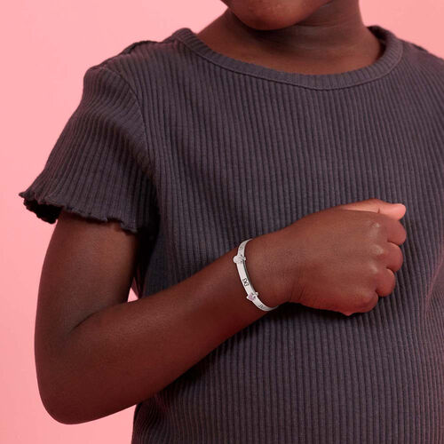 Pulsera Minnie Disney plata