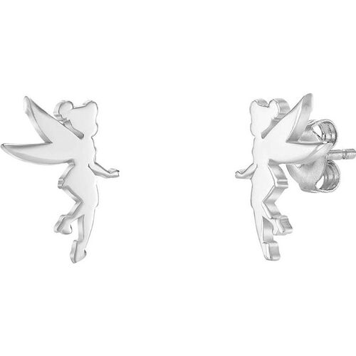 Pendientes Campanilla Disney plata