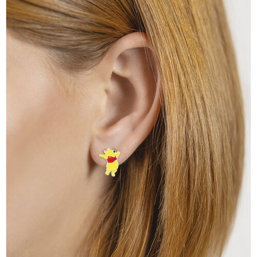 Pendientes Piglet & Winnie the Pooh Disney plata