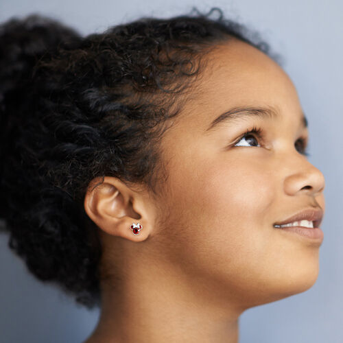 Pendientes Julio Minnie Disney plata