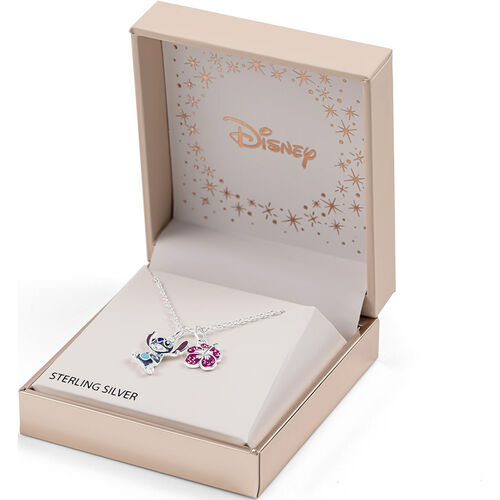 Colgante Charm Stitch Disney plata