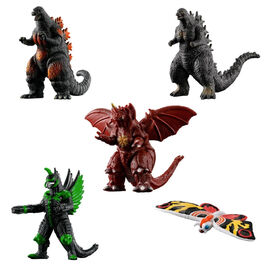Figura sorpresa Godzilla Striking Encyclopedia 8cm surtido