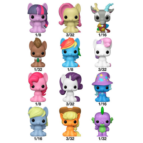Figura Mystery Bitty POP My Little Pony surtido