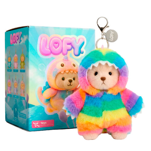 Muñeco llavero peluche sorpresa Blind Box Oso Lofy 17cm surtido