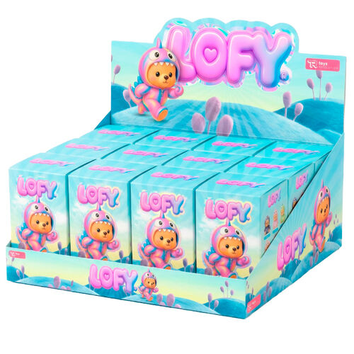 Muñeco sorpresa PVC Blind Box Oso Lofy 7cm surtido