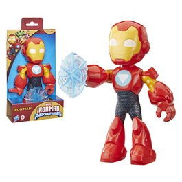 Figura Iron Man - Iron Man y Su Superequipo Marvel 22cm