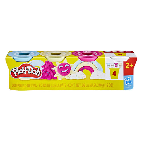 Set 4 botes plastilina Play-Doh