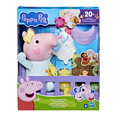 Peppa Pig Evie Grunts and Hugs doll