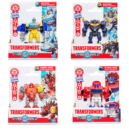 Figura Cyberworld Transformers 10cm surtido