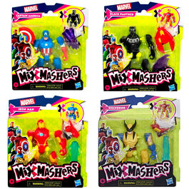 Figura Mixmashers Los Vengadores Avengers Marvel 12cm surtido