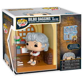 Figura POP Nooks El Señor de los Anillos Bilbo Baggins in Bag-End