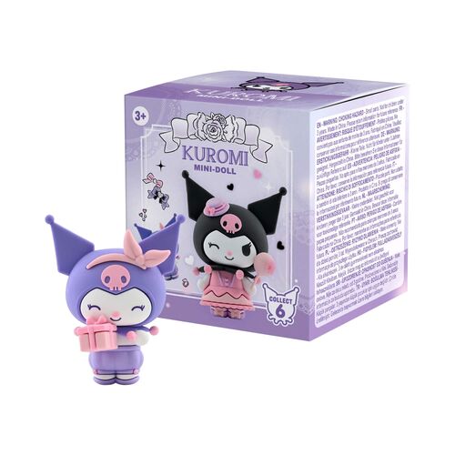 Figura sorpresa Kuromi Birthday Party Hello Kitty 5cm surtido
