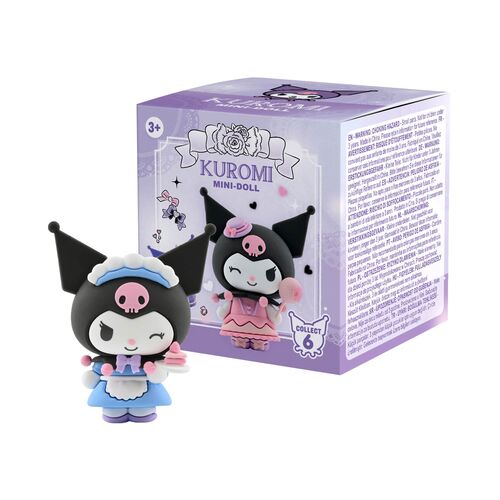 Figura sorpresa Kuromi Birthday Party Hello Kitty 5cm surtido