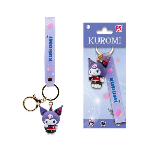 Llavero figura Kuromi Cute Outfit Hello Kitty and Friends 5cm surtido