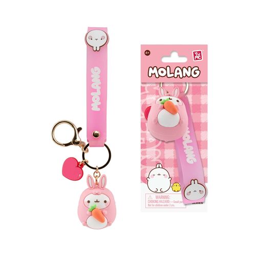Llavero figura Animal Costume Molang 5cm surtido