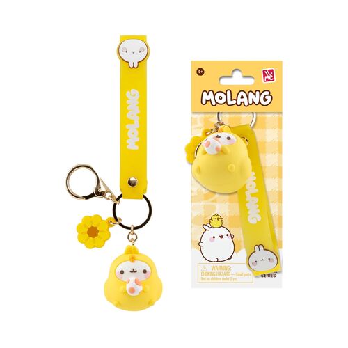 Llavero figura Animal Costume Molang 5cm surtido