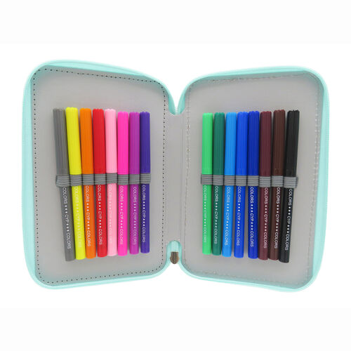 Plumier Snoopy Peanuts triple