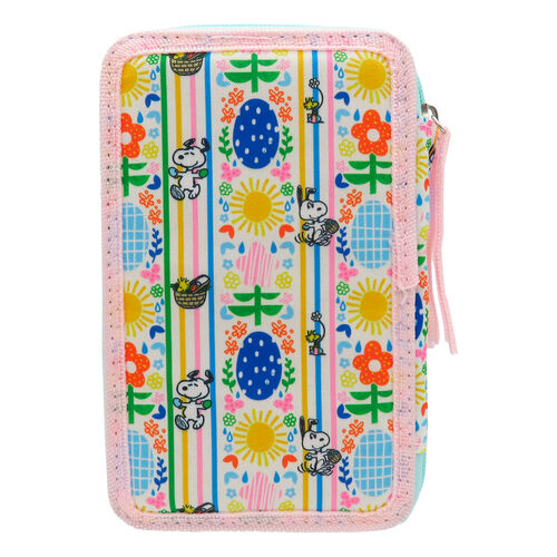 Plumier Snoopy Peanuts triple