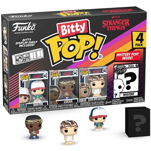 Blister 4 figuras Bitty POP Stranger Things surtido