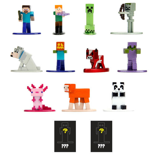 Minecraft assorted about surprise metalfigs figure 4cm