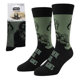 Calcetines Mandalorian Star Wars adulto