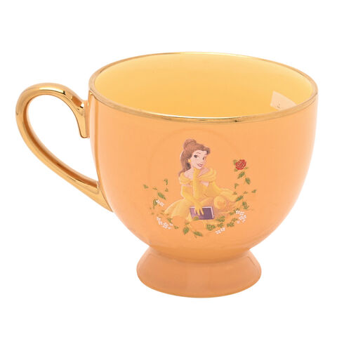 Taza te y platillo Bella Princesas Disney