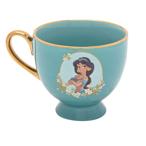 Taza te y platillo Jasmine Princesas Disney