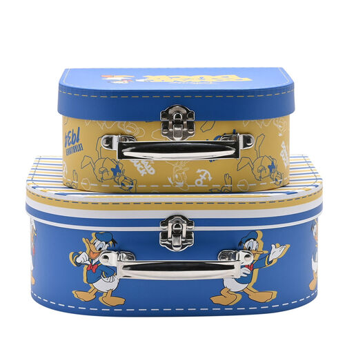 Set 2 cajas almacenamiento Donald Disney