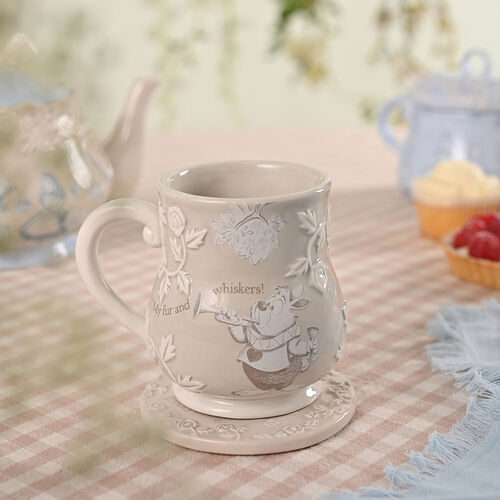 Taza Conejo Blanco Alicia en el Pais de las Maravillas Disney
