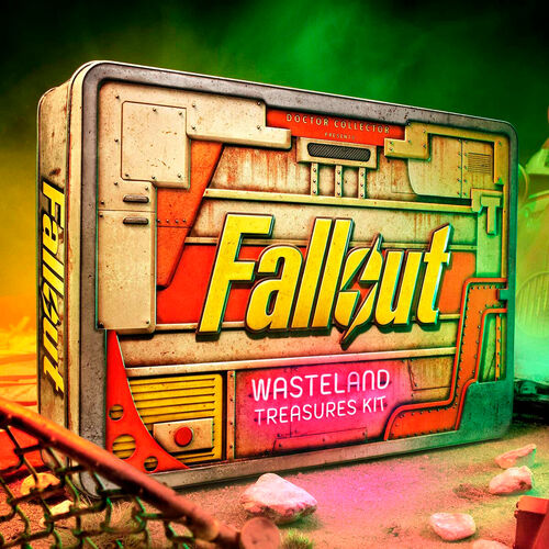 Caja metalica Tesoros del Yermo Fallout