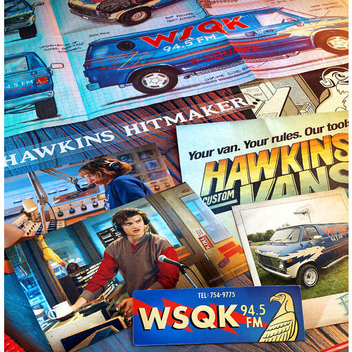 Caja metalica WSQK Hawkins Hitmaker Stranger Things