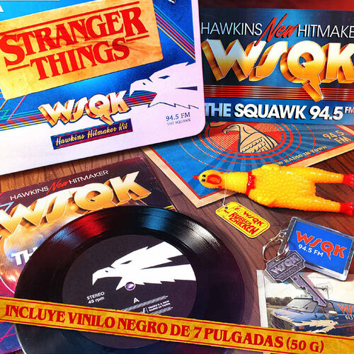 Caja metalica WSQK Hawkins Hitmaker Stranger Things
