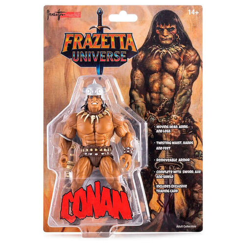 Figura Conan The Barbarian Frazetta Icon 14cm