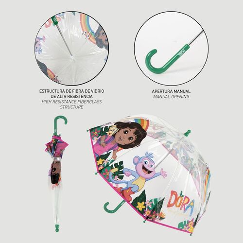 Paraguas manual POE Dora la Exploradora