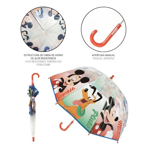 Paraguas manual POE Mickey and Friends Disney