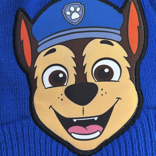 Set gorro y guantes Chase Patrulla Canina Paw Patrol