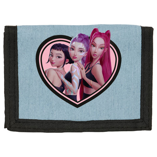 Billetera Huntrix Demon Hunters Kpop