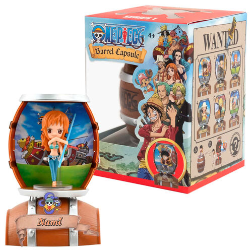 Figura sorpresa Barril One Piece surtido