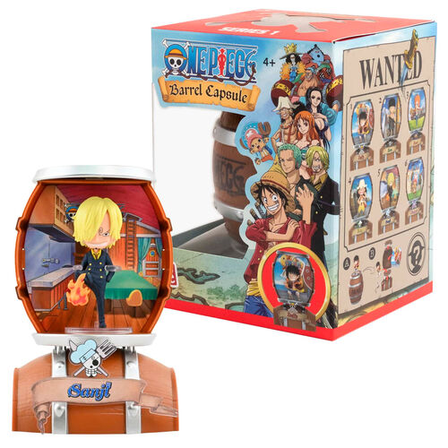 Figura sorpresa Barril One Piece surtido