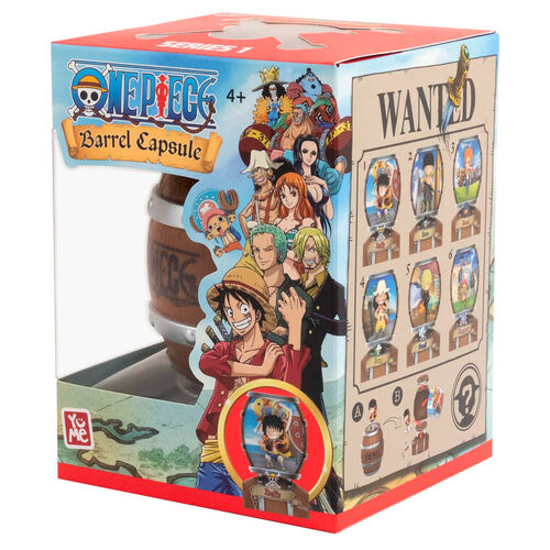Figura sorpresa Barril One Piece surtido