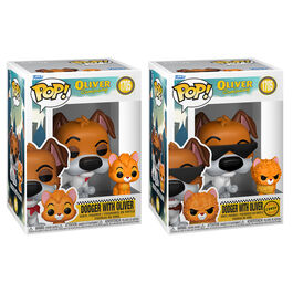 Figura POP Disney Oliver & Company Dodger with Oliver 5 + 1 Chase