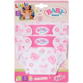 Pack 2 Pañales Baby Born